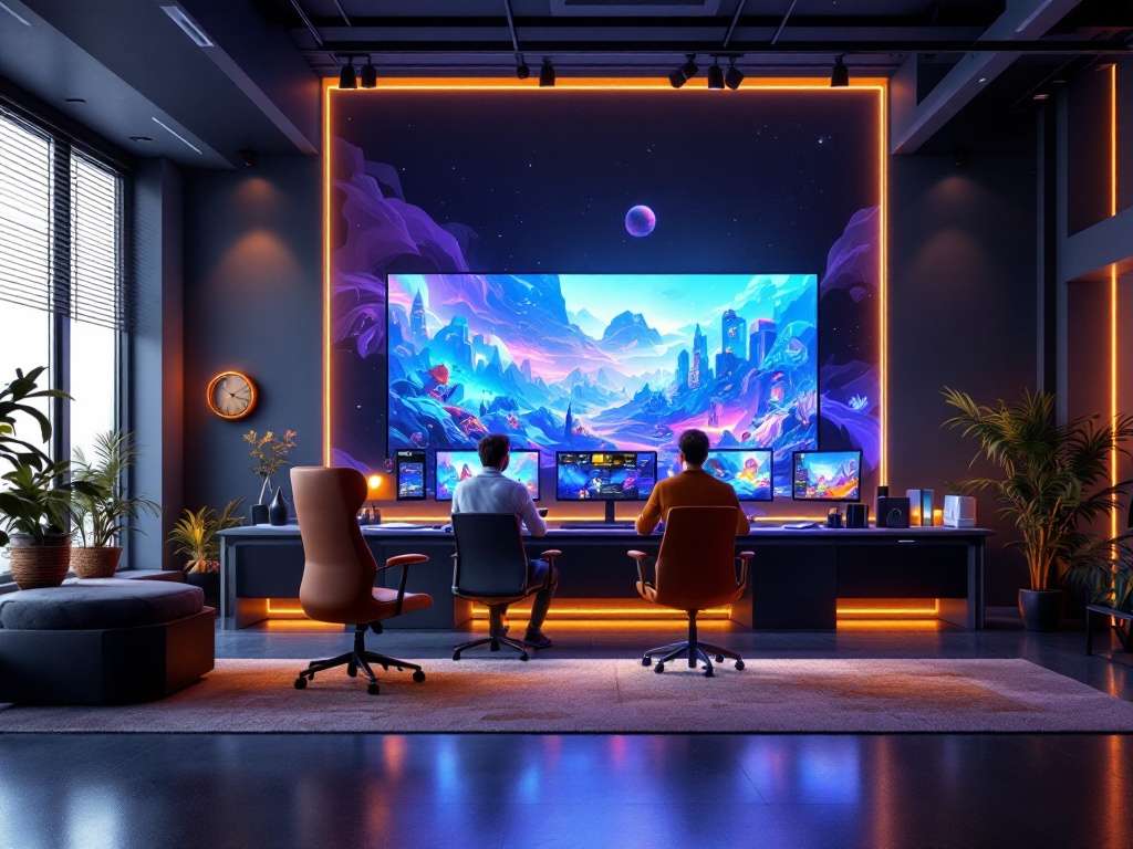 Inside the Digital Gaming Worlds studio